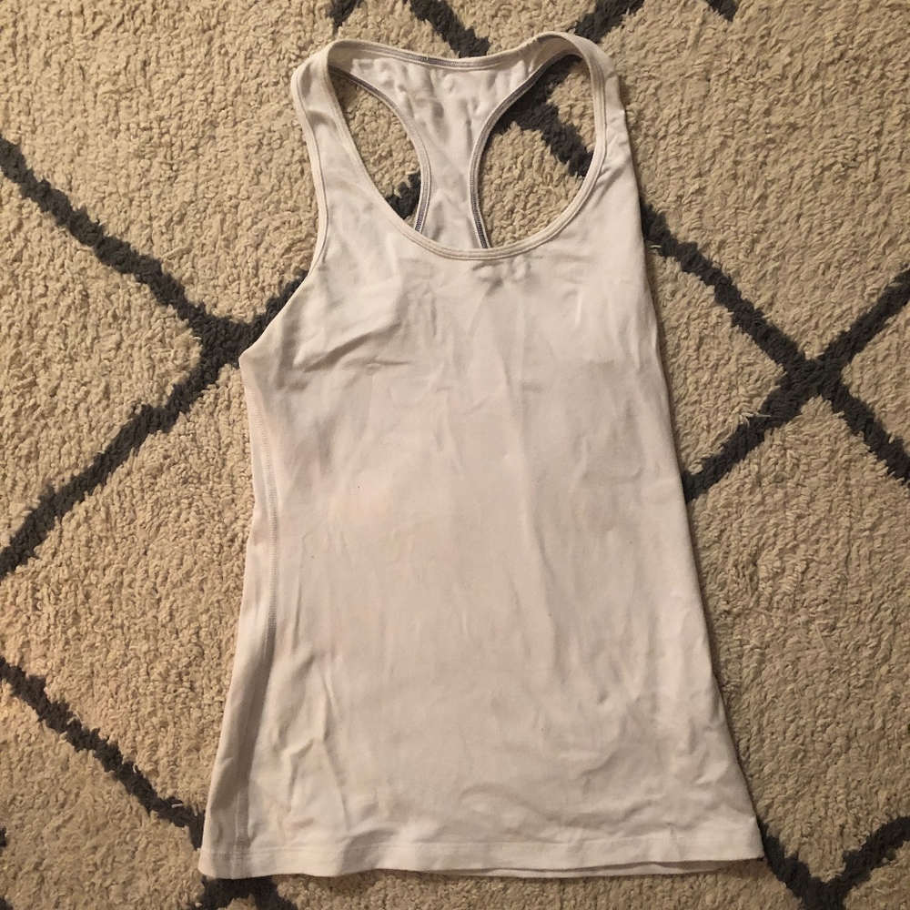 White Ivivva Racerback Top